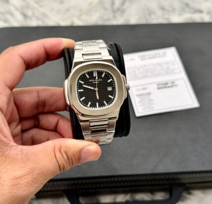 Patek Philippe Nautilus Black Sigma Dial