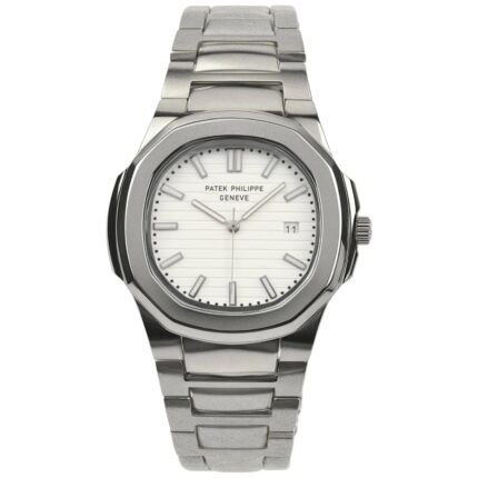 Patek Philippe Nautilus White Sigma Dial