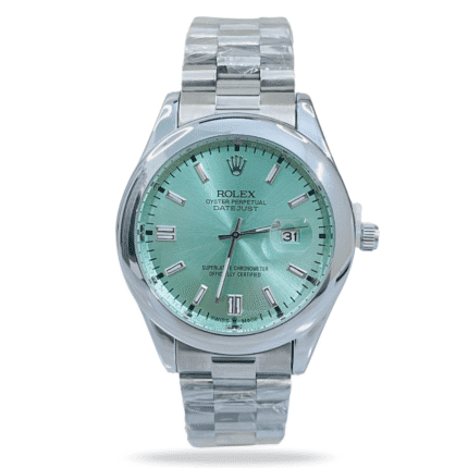 Rolex Oyster Perpetual Datejust Tiffany Blue Dial
