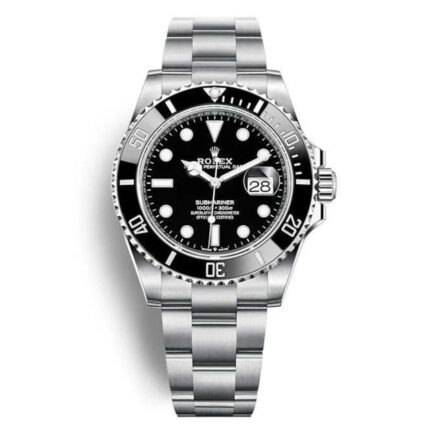 Rolex Submariner Black Stainless Steel Master Lock
